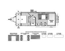 2024 ATC Pla 700 Series Toy Hauler 2513 Travel Trailer at Camperland RV STOCK# N232875 Floor plan Image