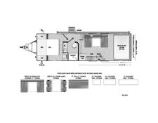 2024 ATC Pla 700 Series Toy Hauler 2816 Travel Trailer at Camperland RV STOCK# N231695 Floor plan Image